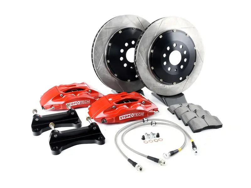 StopTech Front Big Brake Kit - 2 Piece Slotted Rotors (355x32)