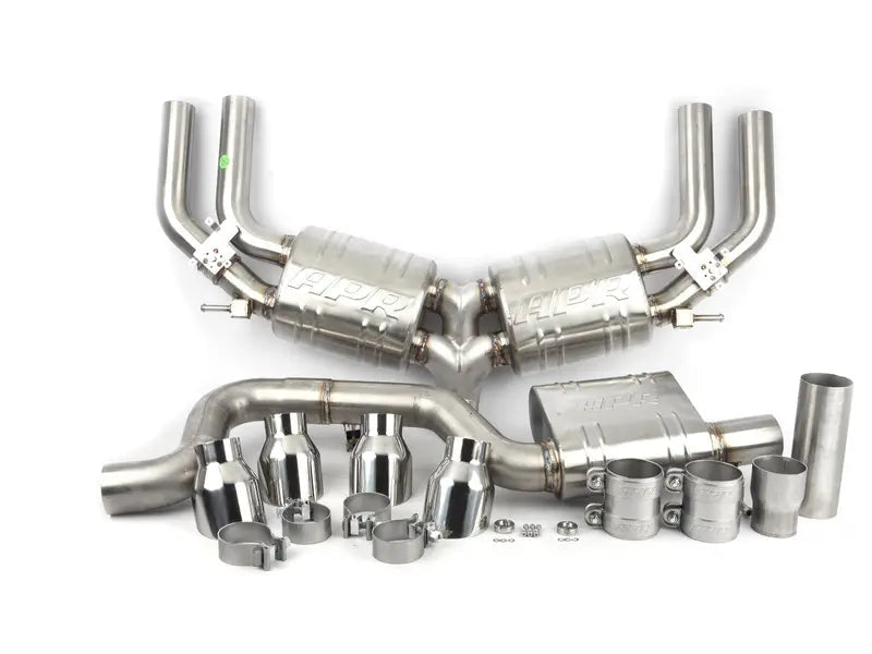 APR 8V S3 Cat-Back Exhaust System - Valved
