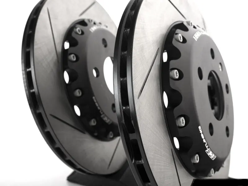 8V RS3 - 2-Piece Slotted Brake Rotors - Front and Rear
