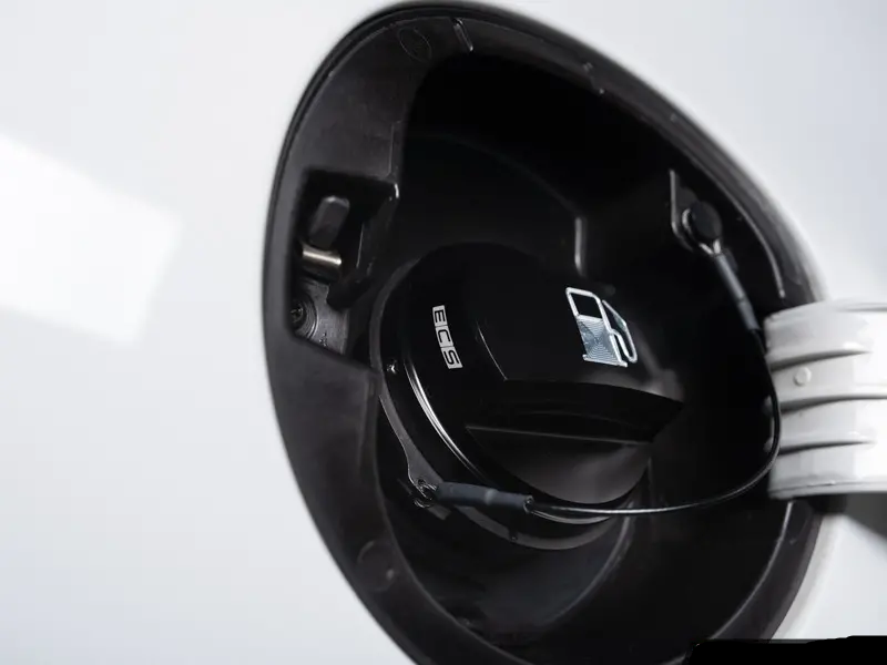 Billet Fuel Cap Cover - Black Anodized