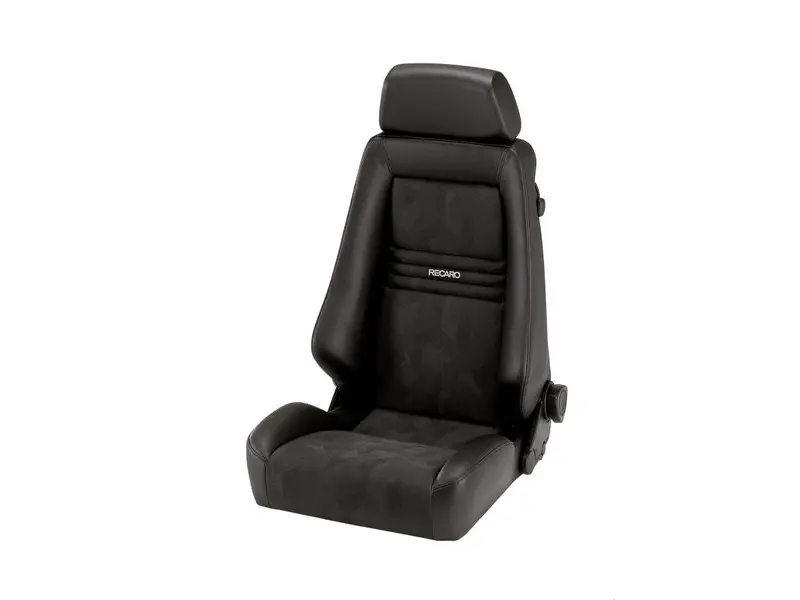 Recaro Specialist S Seat - Black Leather/Black Leather