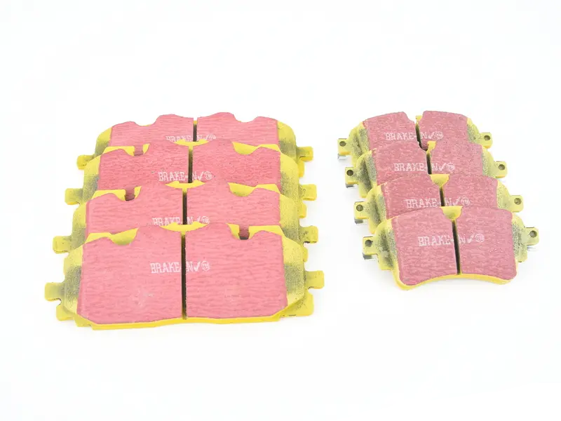 Front & Rear Brake Pad Kit - EBC YellowStuff