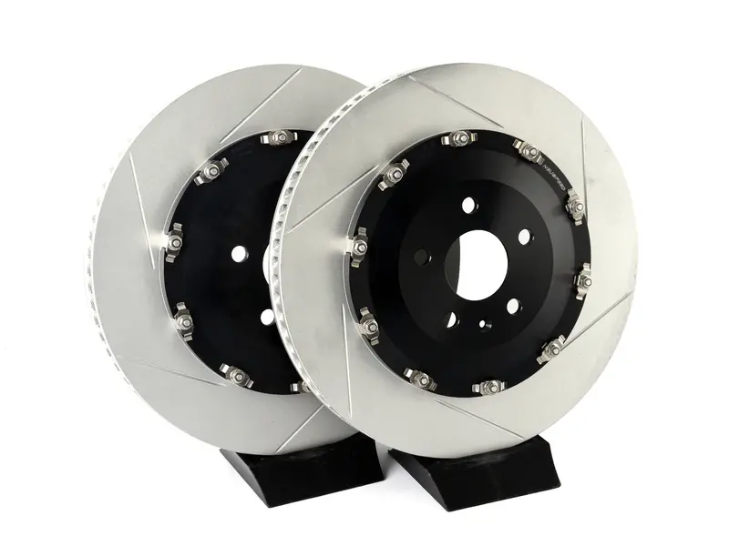 2-Piece Full-Floating Front Brake Rotors - Pair (370mm)