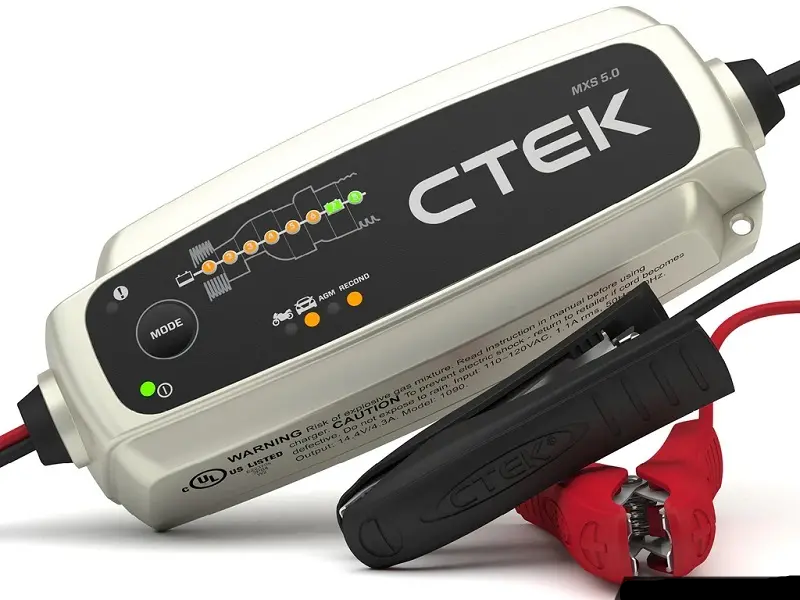 CTEK Battery Charger - MXS 5.0 4.3 Amp 12 Volt