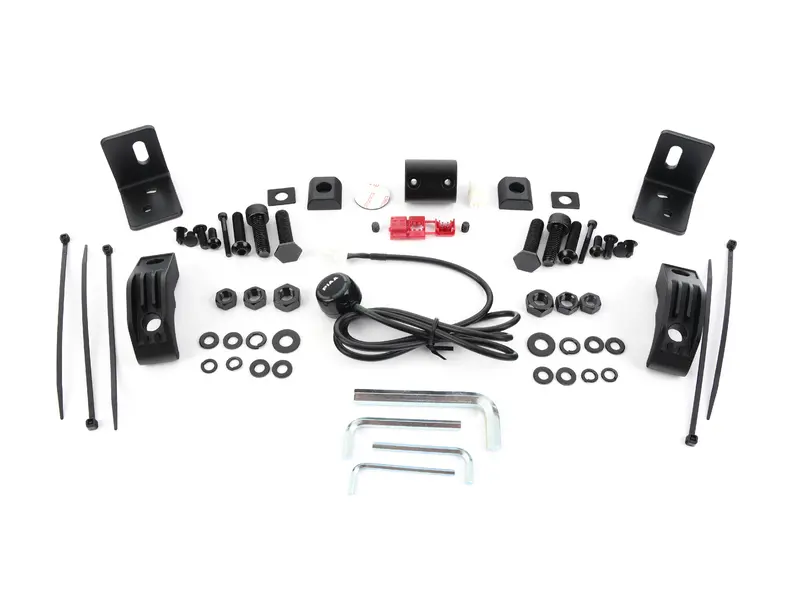 RF Series 10" LED Light Bar Ion Yellow Fog Beam Kit, SAE Compliant