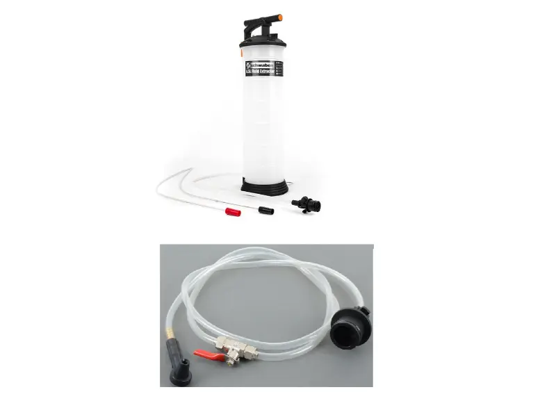 6.5 Liter Fluid Extractor with Brake Bleeding Adapter