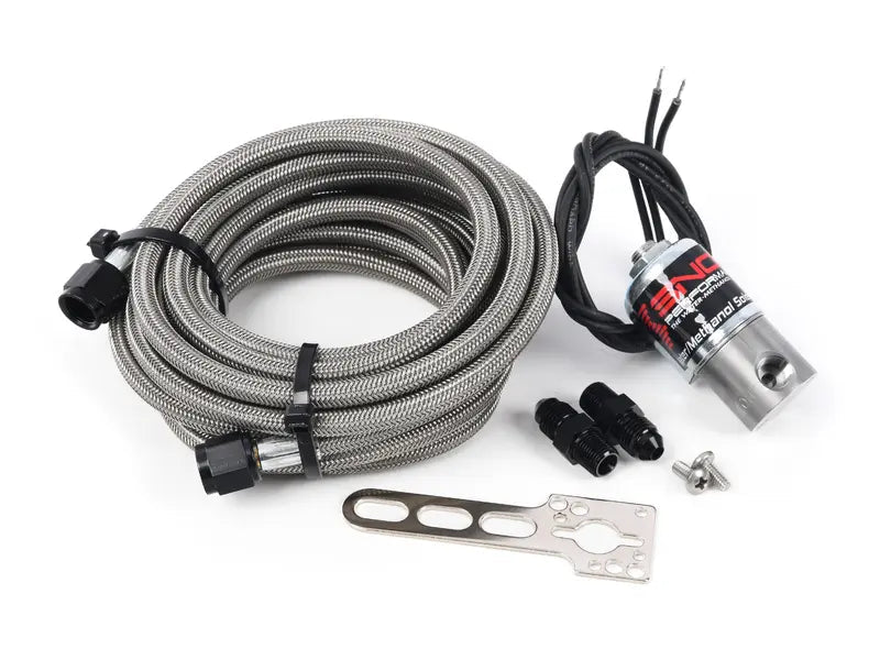 Snow Performance Braided SS Line Trunk Mount Upgrade (4AN SS Braided Line Systems)