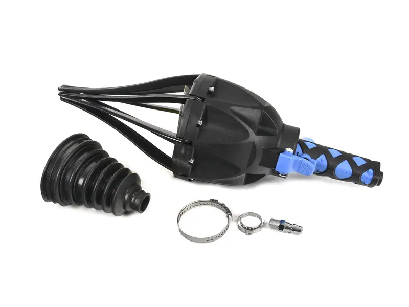 Universal Air Powered CV Boot Installer with Clamps