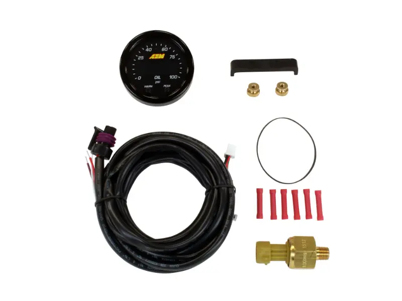 AEM X-Series Pressure 0-100psi Gauge Kit