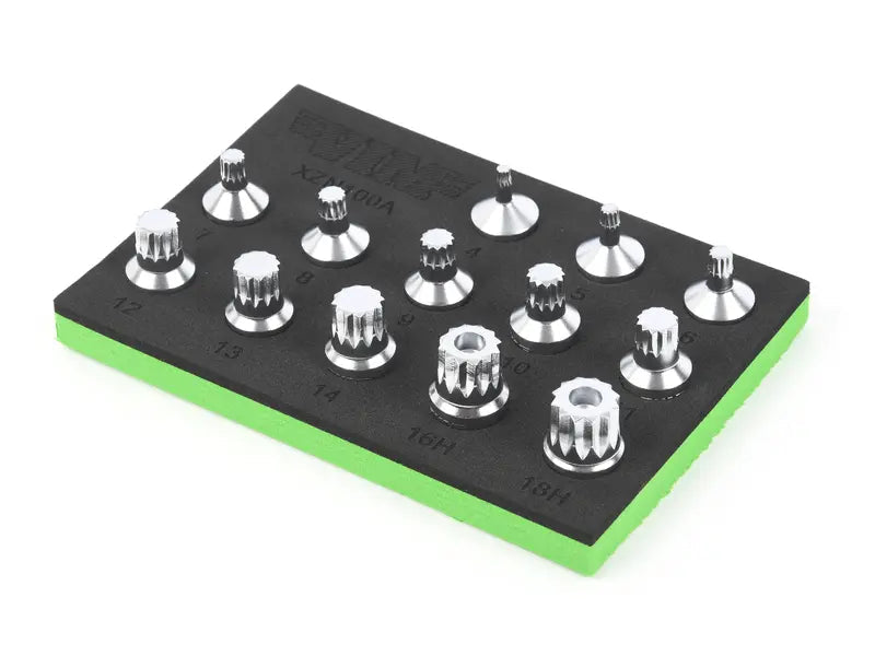 13 Piece 3/8" Drive Triple Square Driver Set