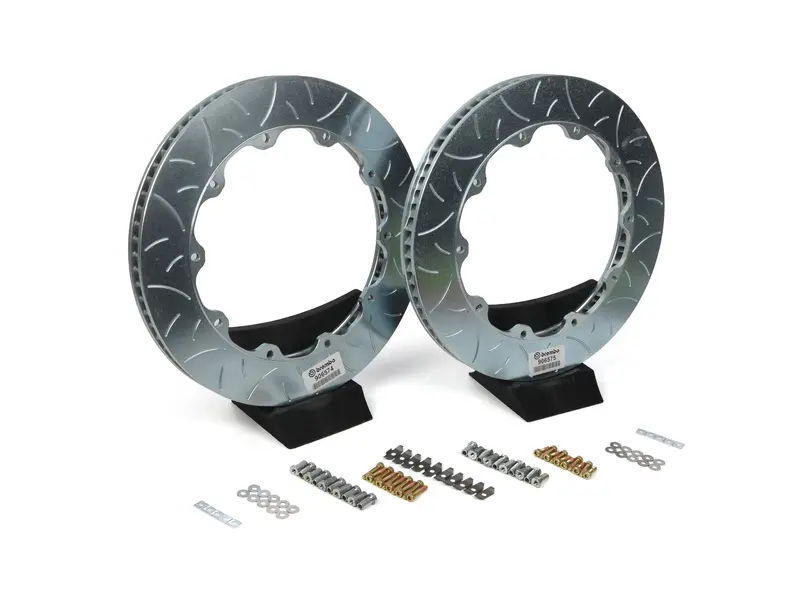 Front Brembo GT Re-Ring Kit - Type 3 Slotted Rotors (380x32mm)