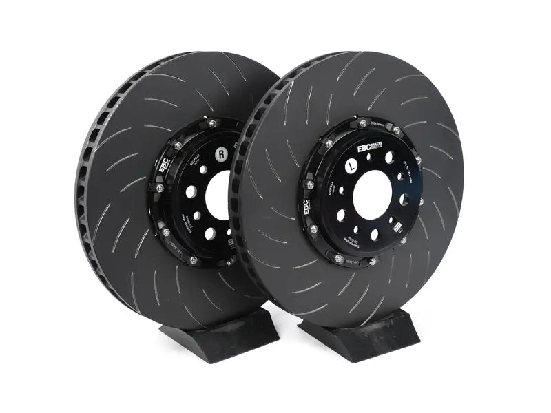 Front Racing 2-Piece Rotors - Slotted (380x36)