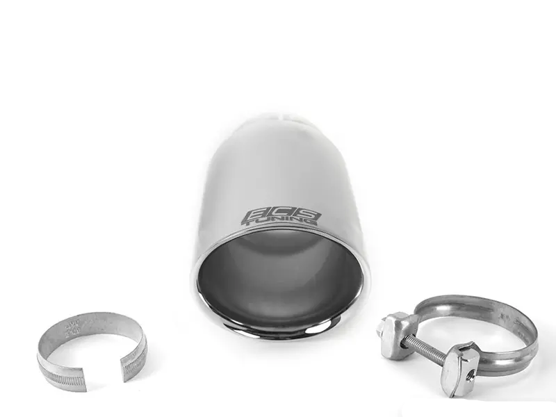 ECS UNIVERSAL Swivel Exhaust Tip - 3.5" Chrome - Priced Each