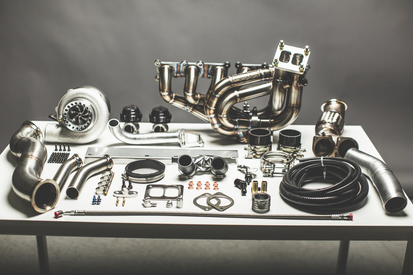 DocRace BMW 335i 135i N54 Top Mount Single Precision Turbo Kit