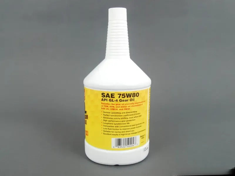 MTL Manual Transmission Fluid 75w80 - 1 Quart