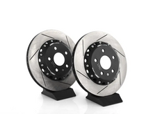 Rear Slotted 2-Piece Semi-Floating Brake Rotors - Pair (310x22)