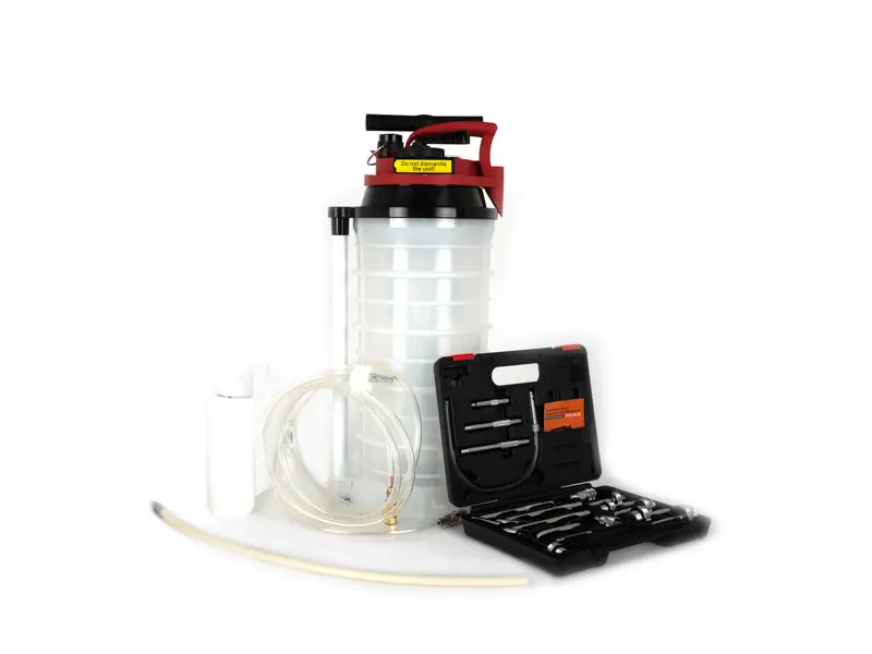 10.5 Liter Manual Extract And Discharge Pump With ATF Filler Adapters
