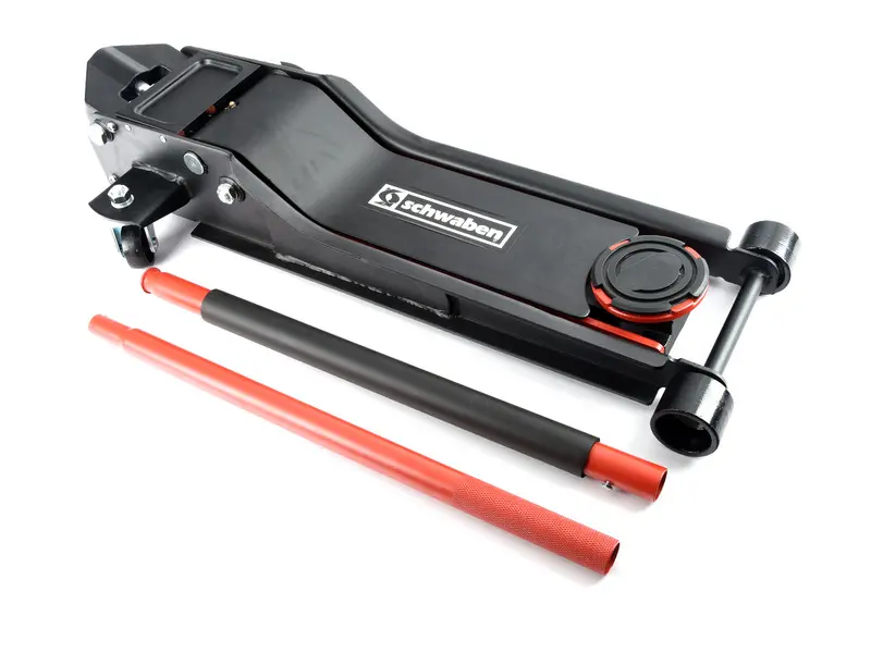 Schwaben Long Low Profile - High Lift Floor Jack for Lowered Cars