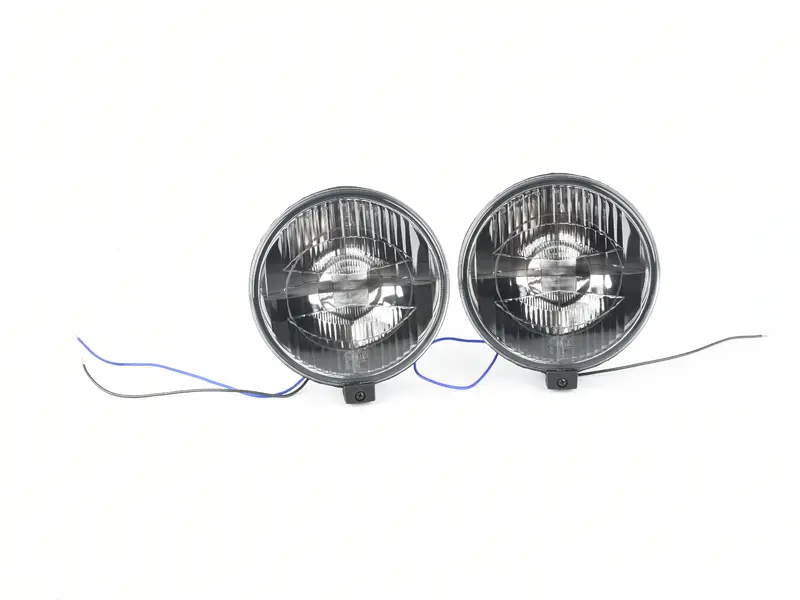 Hella 500 Series 12V Black Magic Halogen Driving Lamp Kit