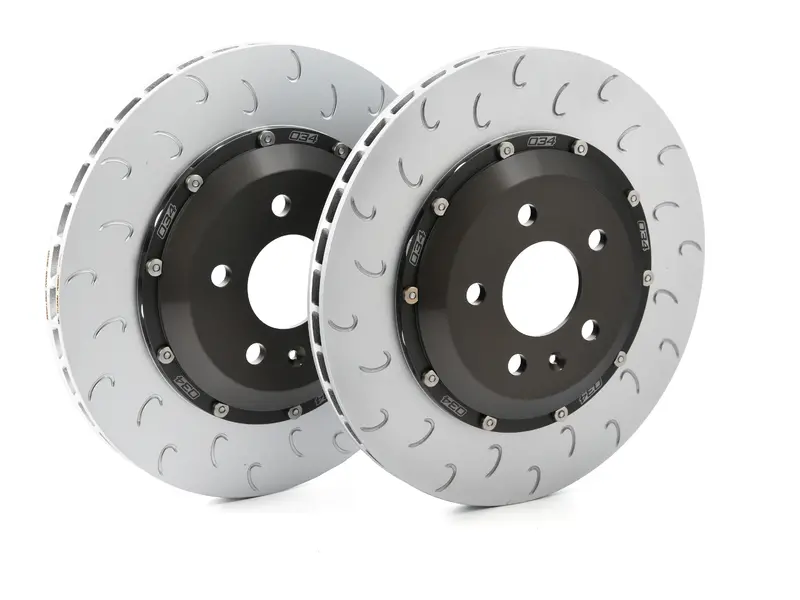 2-Piece Floating Rear Brake Rotor Upgrade Kit (330x22)