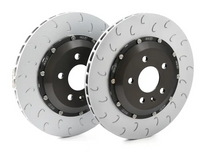 2-Piece Floating Rear Brake Rotor Upgrade Kit (330x22)