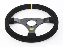 320 Carbon S Racing Steering Wheel - Black/Yellow Suede