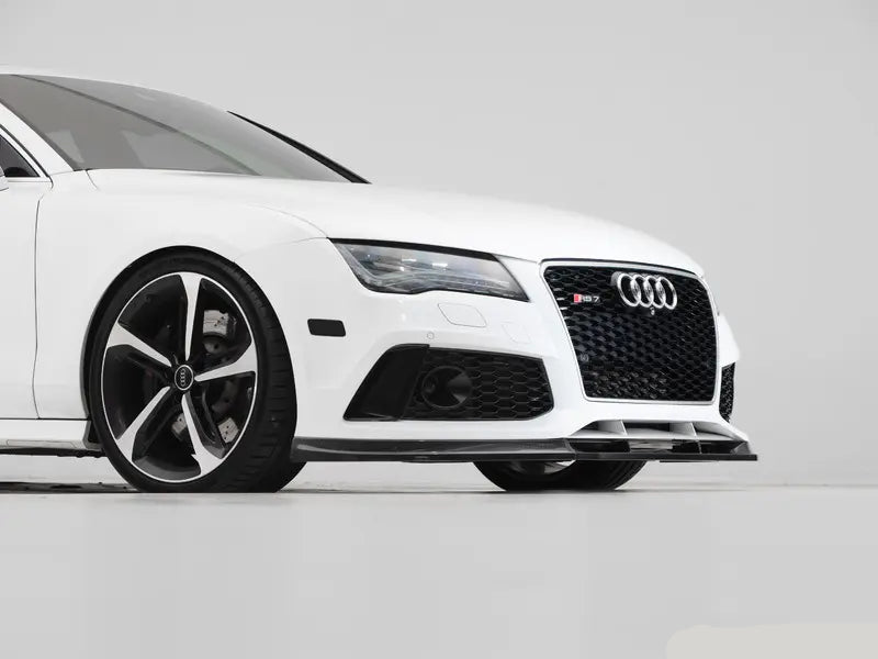 Audi C7 RS7 Carbon Front Lip Spoiler