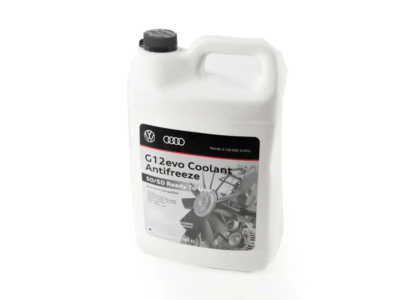 Genuine Volkswagen Audi G12evo Coolant / Antifreeze - 1 Gallon (3.78 Liters)