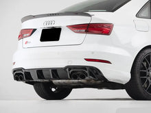 Audi 8V.5 S3 / A3 S line Rear Diffuser - Gloss Black