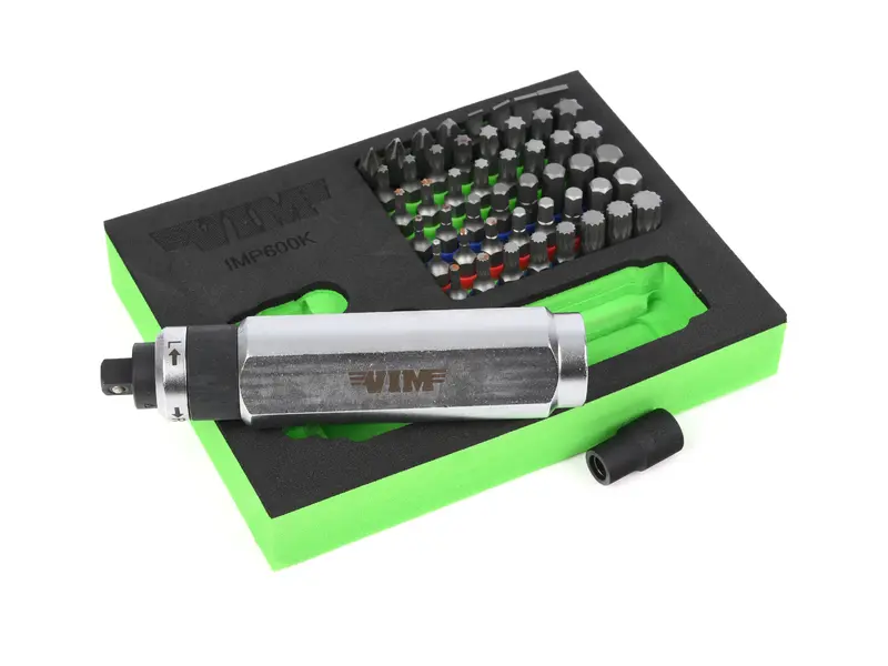 3/8 Drive Impact Driver With 6 Impact Bit Sets
