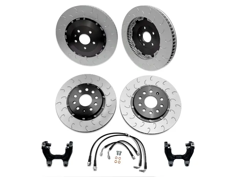 034Motorsport Dynamic+ Braking Package - Stage 2 - Black Calipers