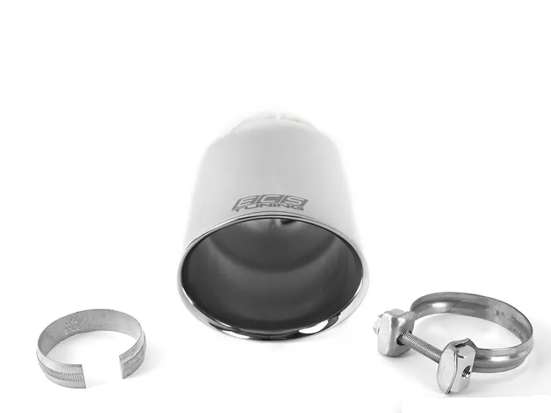 ECS UNIVERSAL Swivel Exhaust Tip - 4.0" Chrome - Priced Each