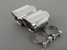 ECS UNIVERSAL Swivel Exhaust Tips - 4.0" Chrome - Pair
