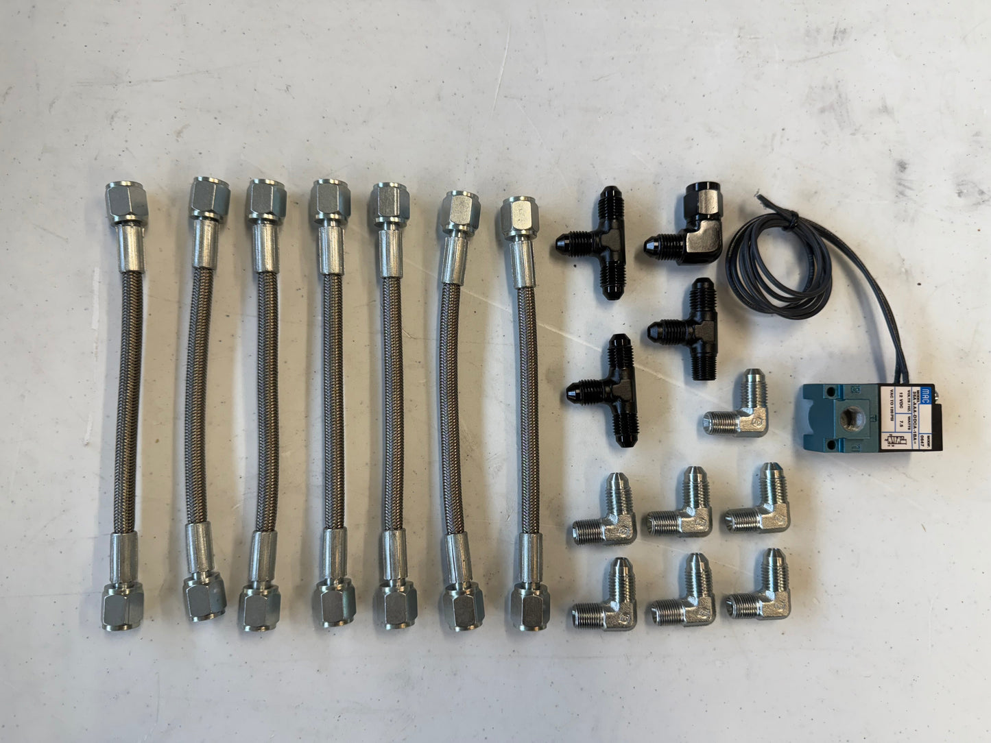 DocRace Stainless wastegate line kit