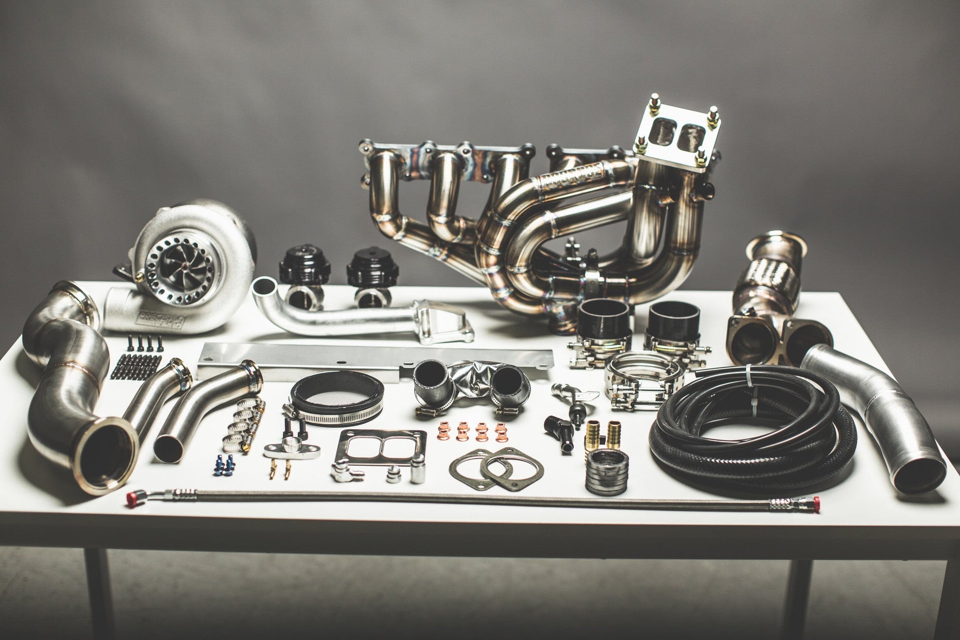 DocRace BMW 335i 135i N54 Top Mount Single Precision Turbo Kit