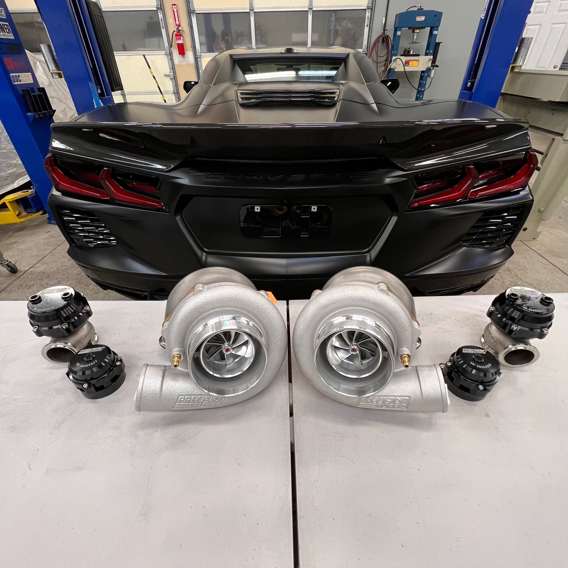 DocRace C8 Corvette Twin Turbo Kit