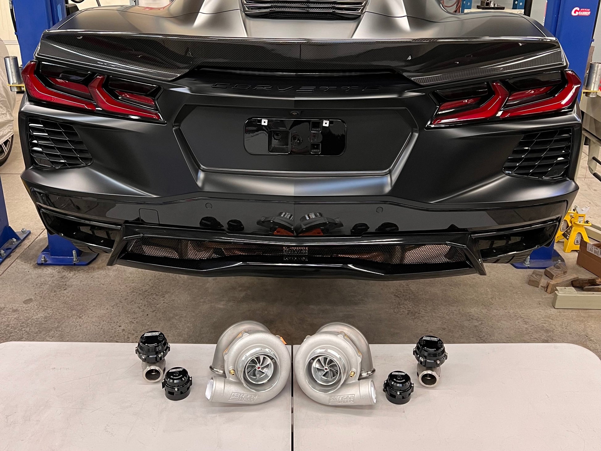 DocRace C8 Corvette Twin Turbo Kit