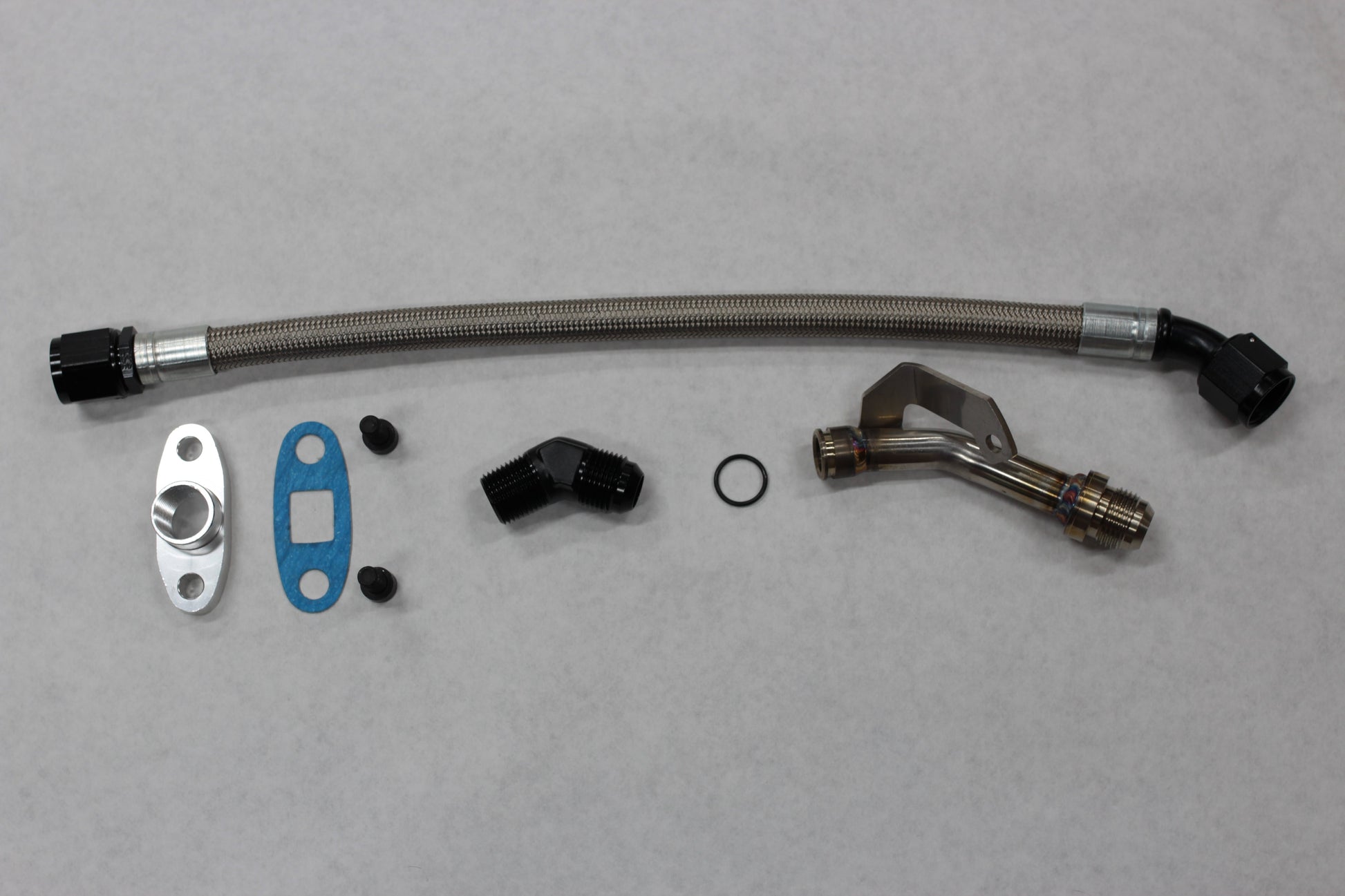 DocRace N54 Oil Drain Line for Top Mount Turbo