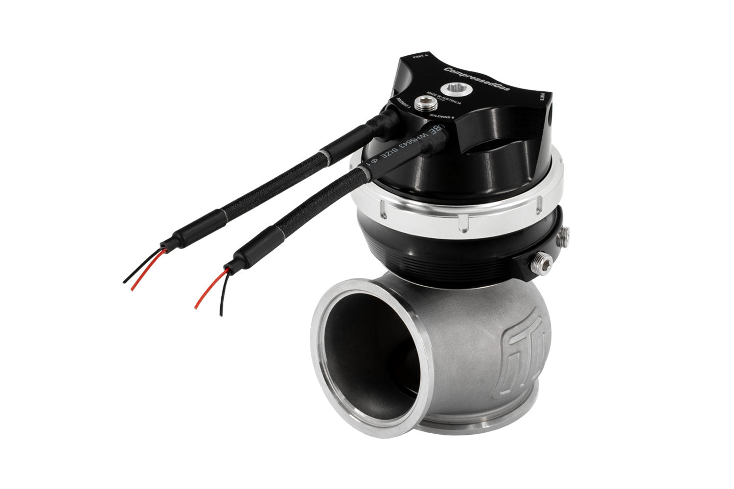 TurboSmart GenV WG60CG PowerGate60 Compressed Gas (Solenoid) 7psi Black