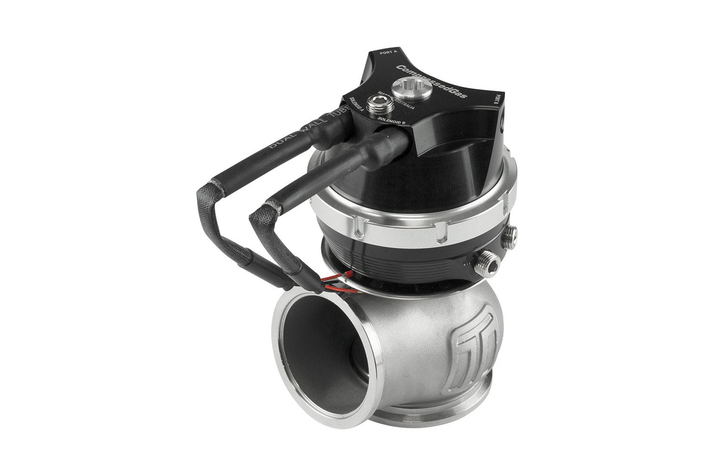 TurboSmart GenV WG45 HyperGate45 Compressed Gas (Solenoid) 7PSI Black
