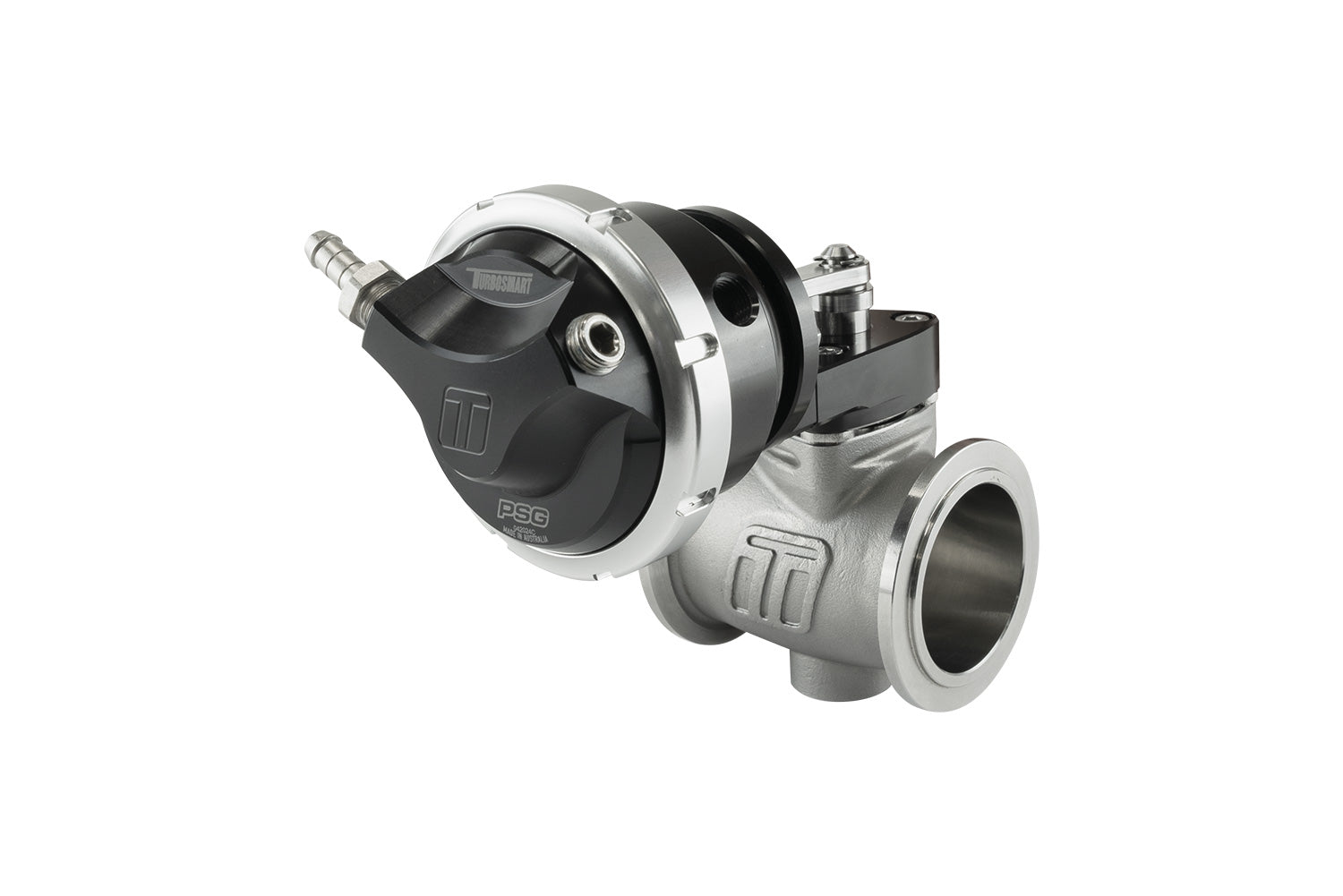 TurboSmart PSG40 Pneumatic Straight Gate 6psi Black