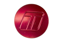 TurboSmart Oil Cap Insert - Blank - Red