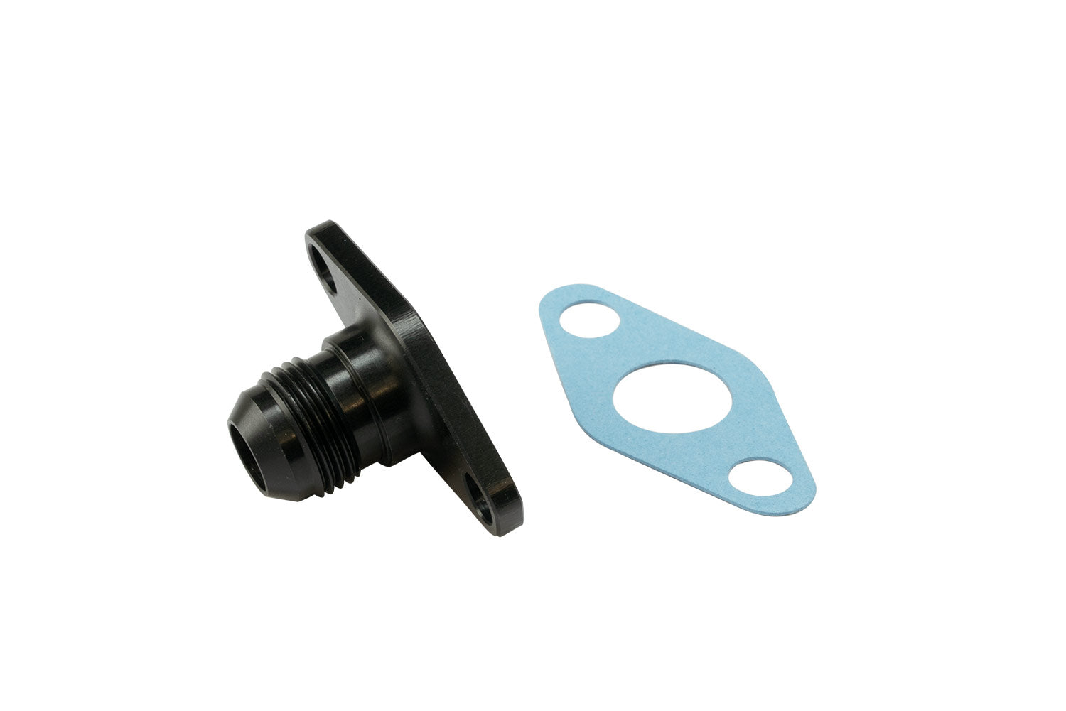 TurboSmart 50.8mm 10AN Oil Drain Black