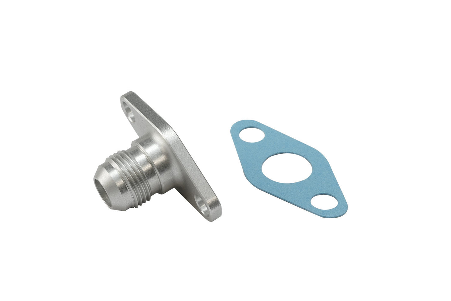 TurboSmart 50.8mm 10AN Oil Drain Silver
