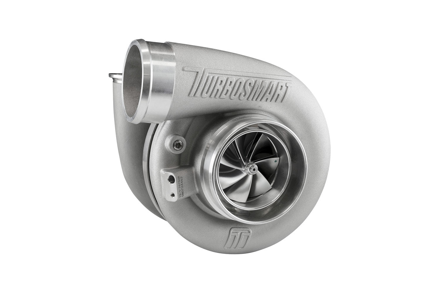TurboSmart TS-1 Performance Turbocharger 7675 V-Band Reverse Rotation 0.96AR Externally Wastegated