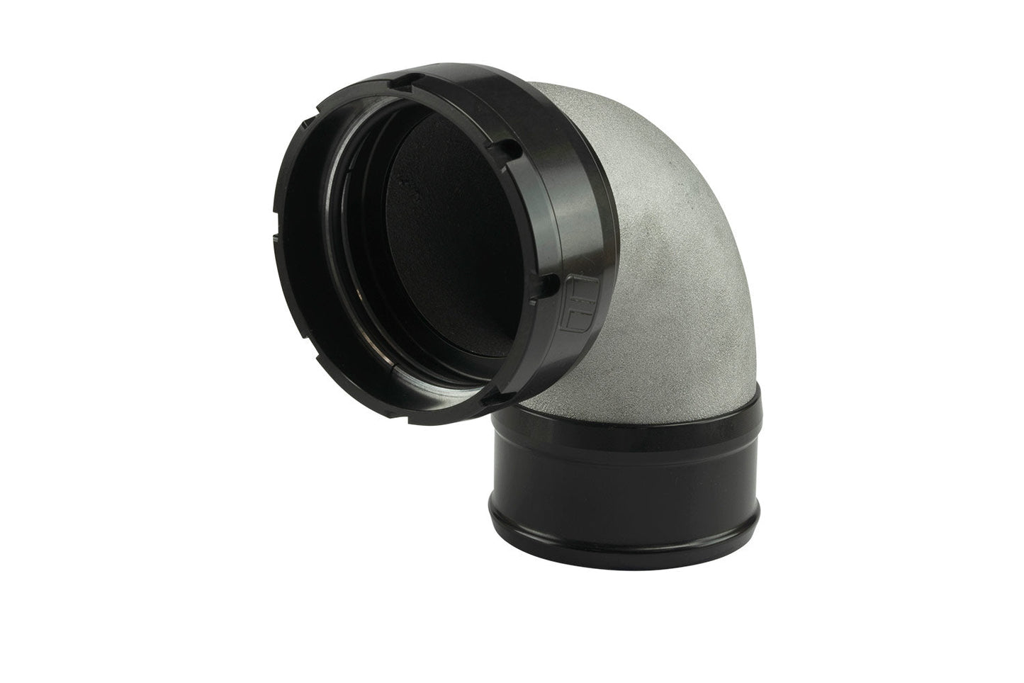 TurboSmart LockSleeve Turbo Adapter Compressor Outlet 3.00" to 90 Elbow Hose Barb 3.00"
