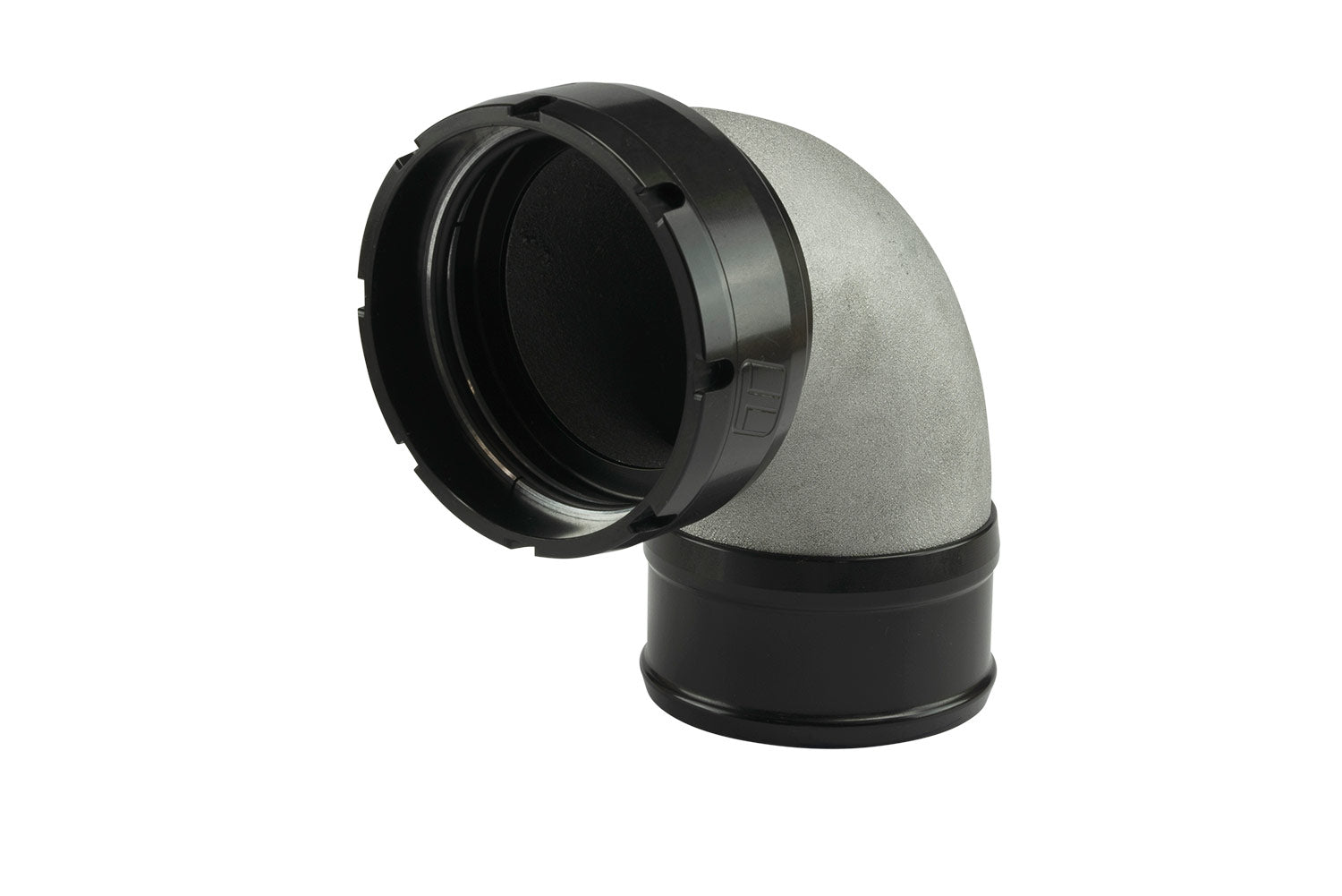 TurboSmart LockSleeve Turbo Adapter Compressor Outlet 3.00" to 90 Elbow Hose Barb 3.00"
