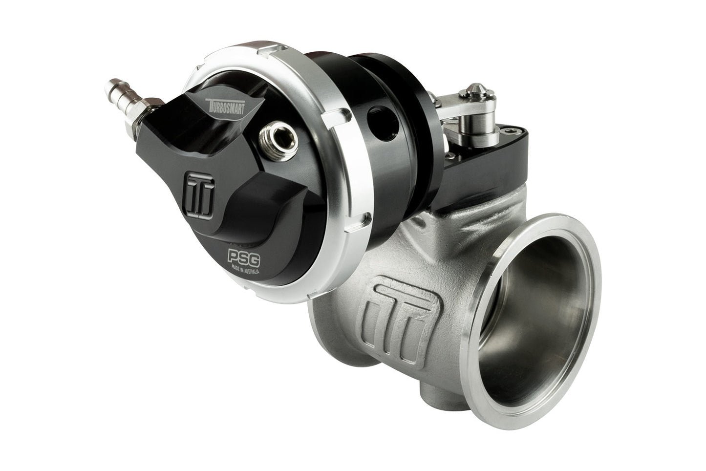 TurboSmart Pneumatic StraightGate50 6psi External Wastegate (Black)